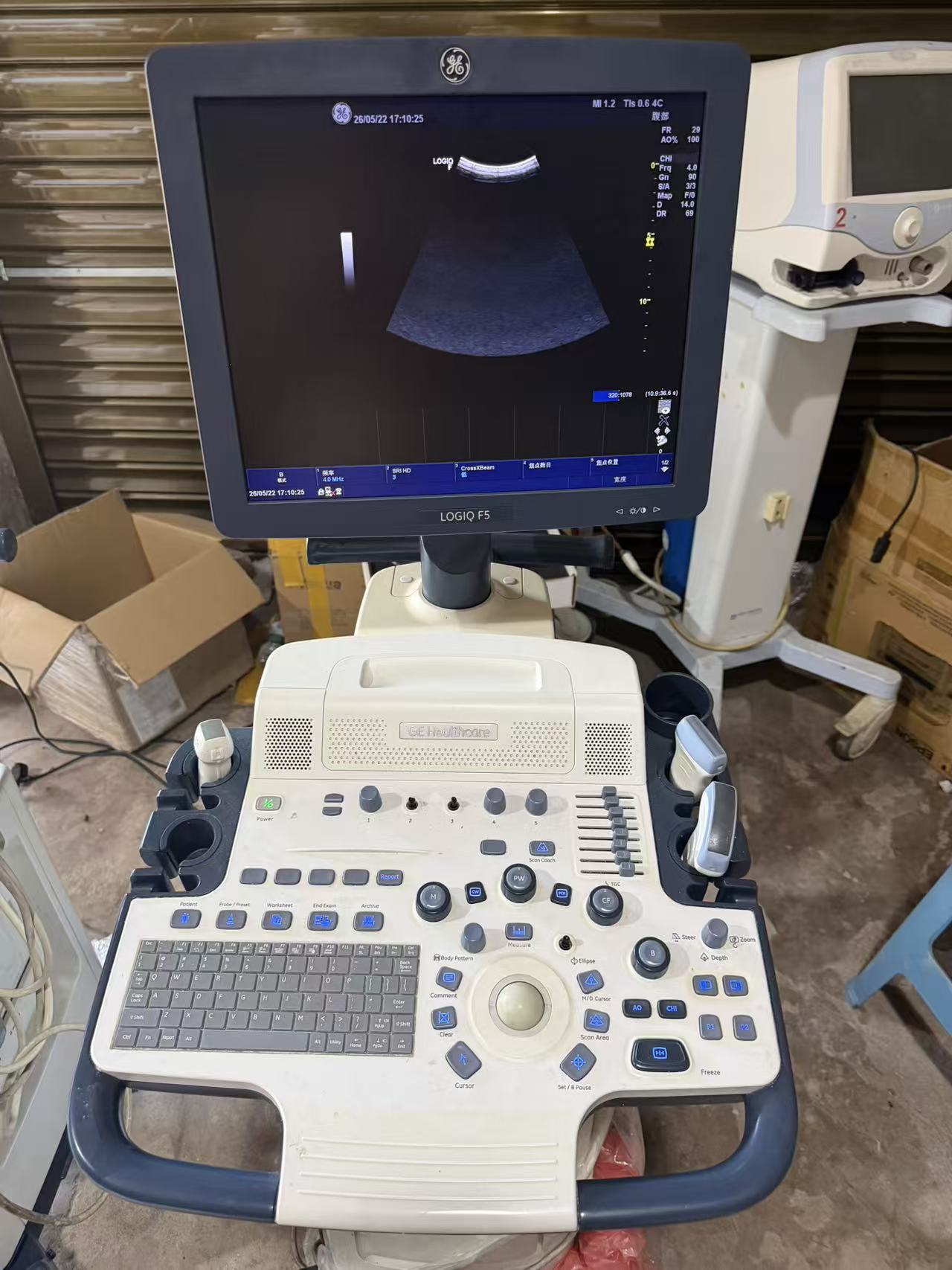 GE彩超 LOGIQ F5 3把探头 Ge Logiq F5