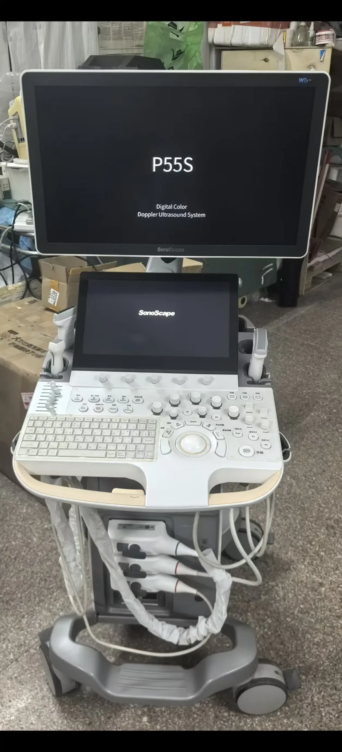 Reliable and Budget-Friendly SonoScape P55S Used Color Doppler Ultrasound System