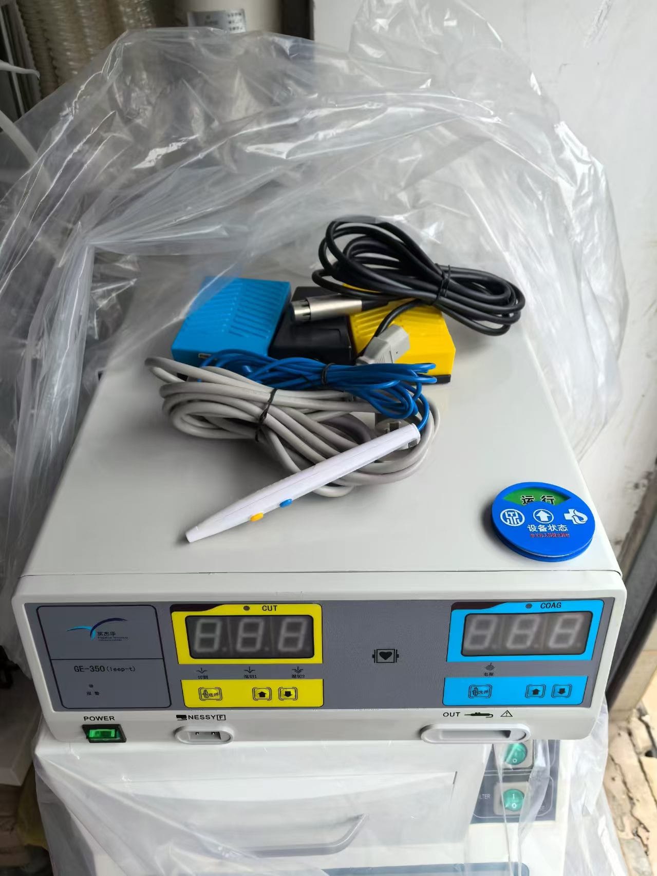 电刀GE-350 Yingjiehua GE-350 Used Electrosurgical Unit: Precision High-Frequency Performance for Modern Operating Rooms